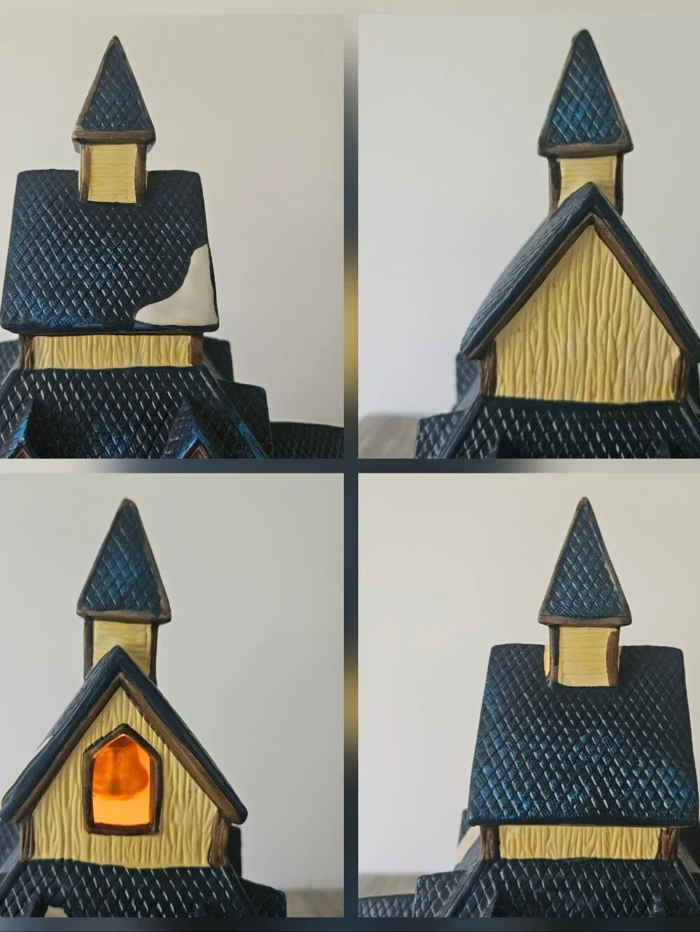 Vintage 1990s Ceramic Christmas Village 11